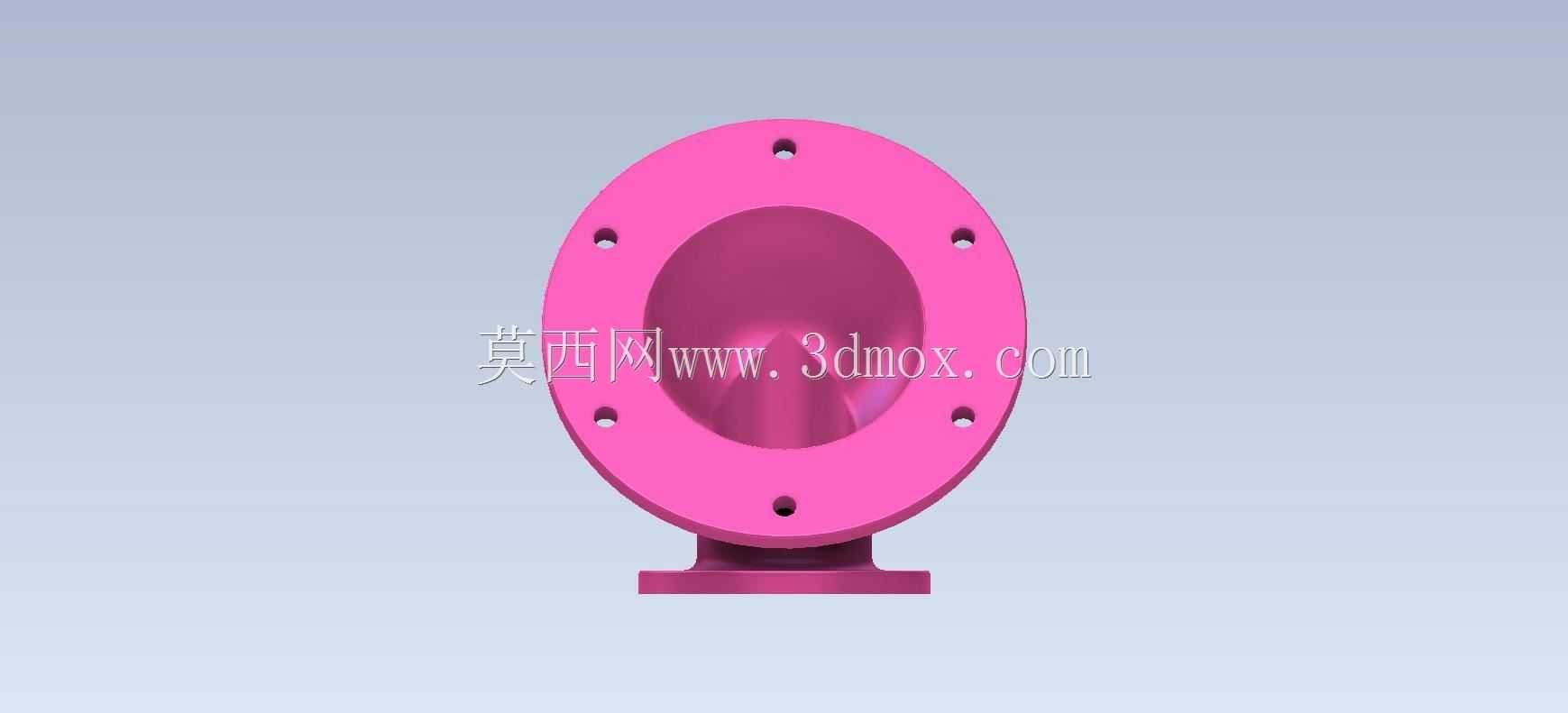 三维CAD基本练习/\“圆顶法兰管”/Autodesk Inventor Pro