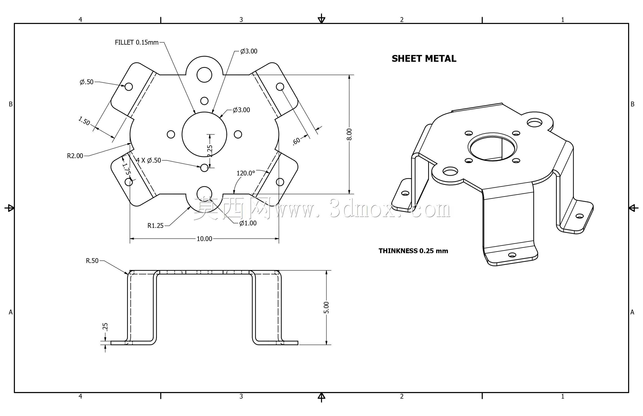 �ӽ���ϰ32/Practica chapa met��lica 32/Autodesk Inventor Pro