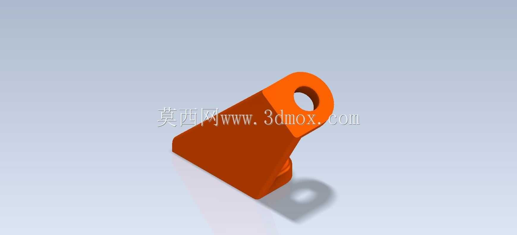 Studycadcam三维CAD练习516 D/固定支架/Ménsula de ancla/Autodesk Inventor Pro