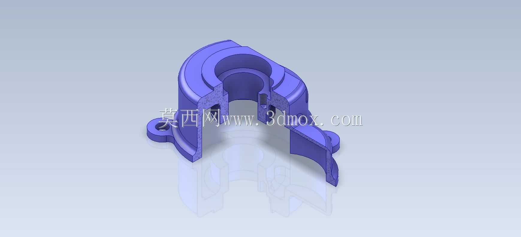 Studycadcam三维CAD练习499/齿轮箱盖/Autodesk Inventor Pro