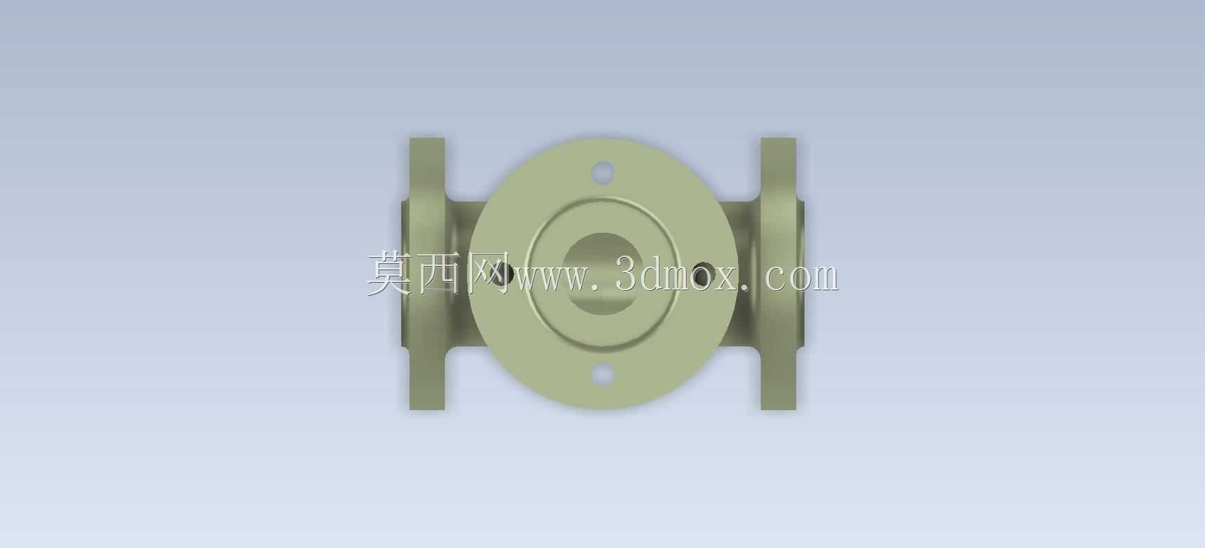 Studycadcam三维CAD练习480/阀体/Autodesk Inventor Pro