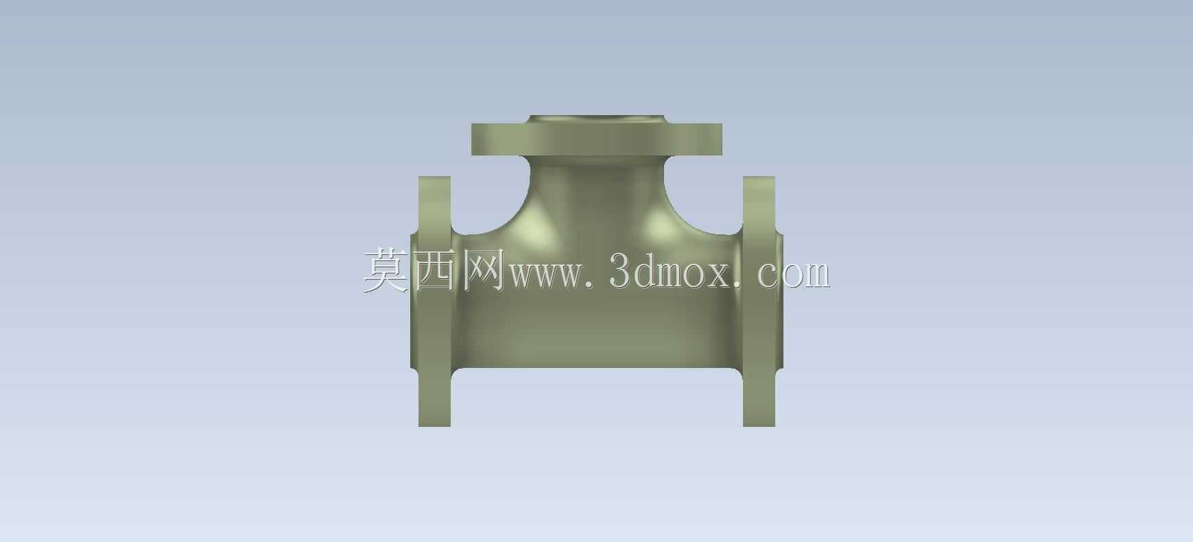 Studycadcam三维CAD练习480/阀体/Autodesk Inventor Pro