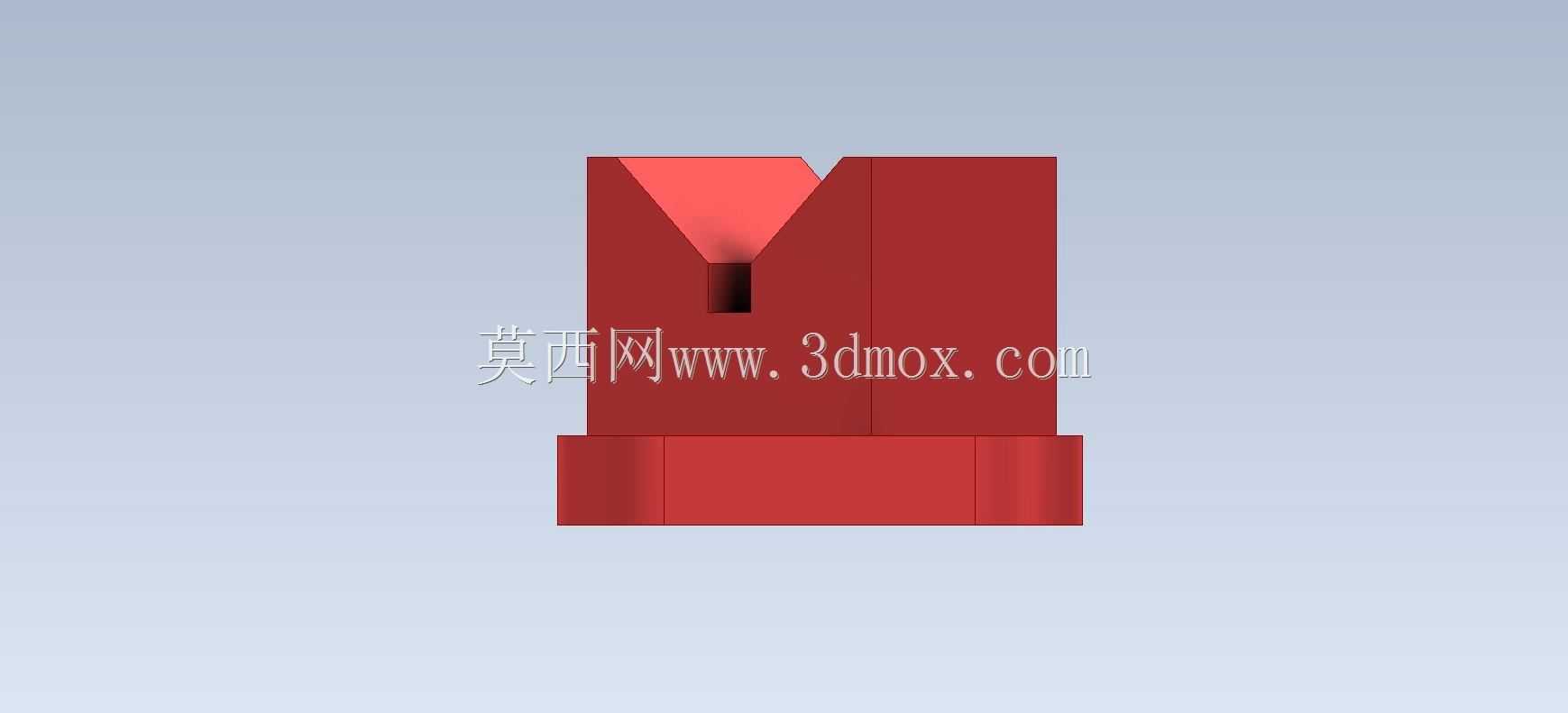 Studycadcam三维CAD练习472/角度V块/Autodesk Inventor Pro
