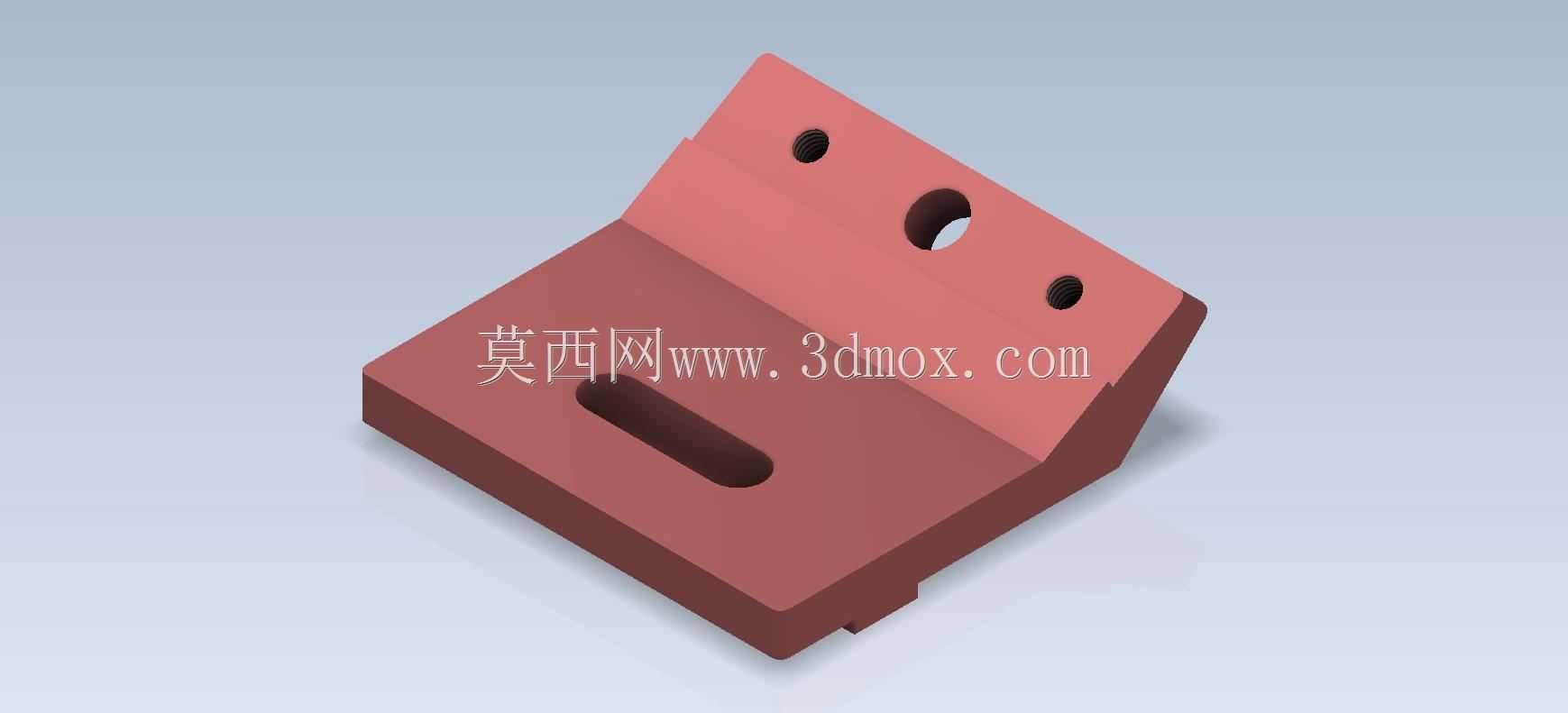 Studycadcam三维CAD练习455/凸轮支架/ménsula de leva/Autodesk Inventor Pro