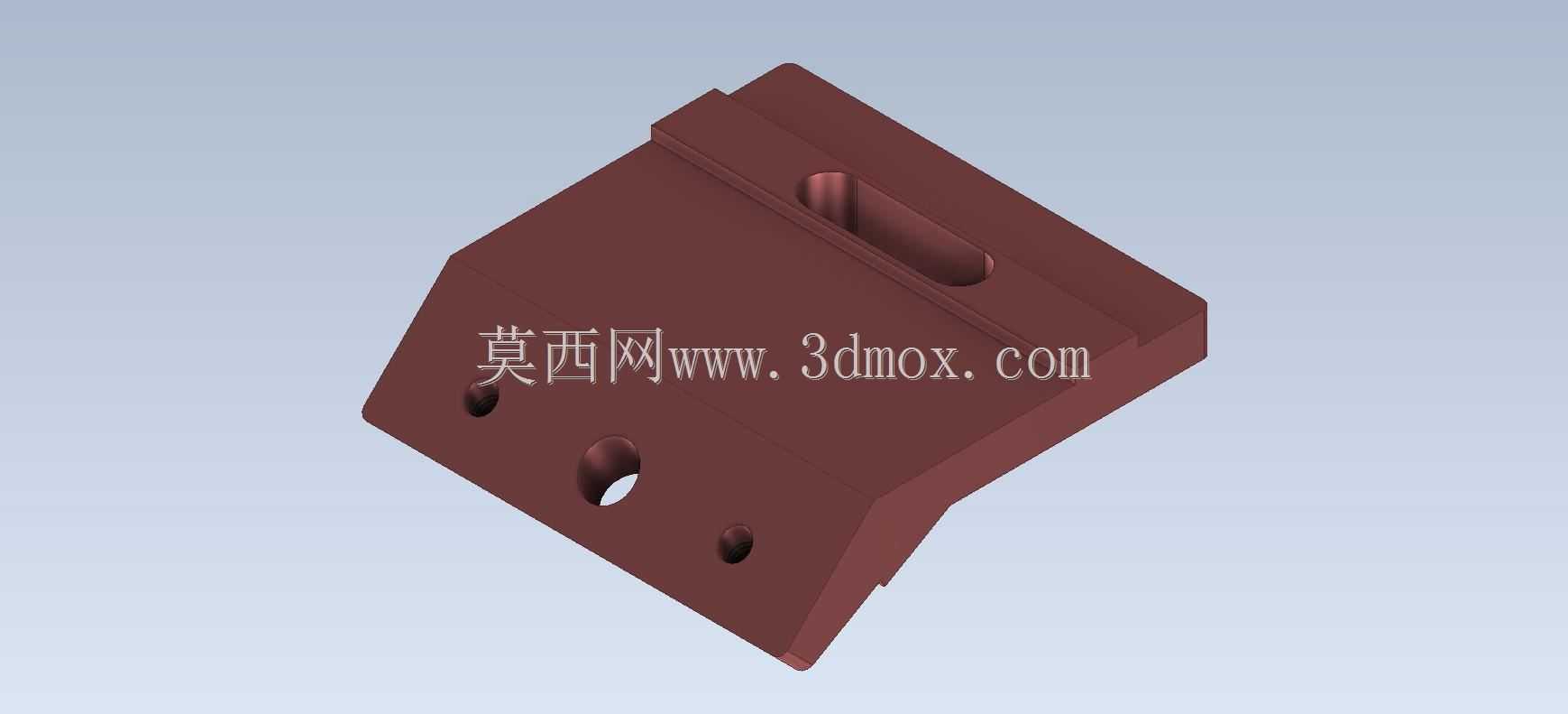 Studycadcam三维CAD练习455/凸轮支架/ménsula de leva/Autodesk Inventor Pro