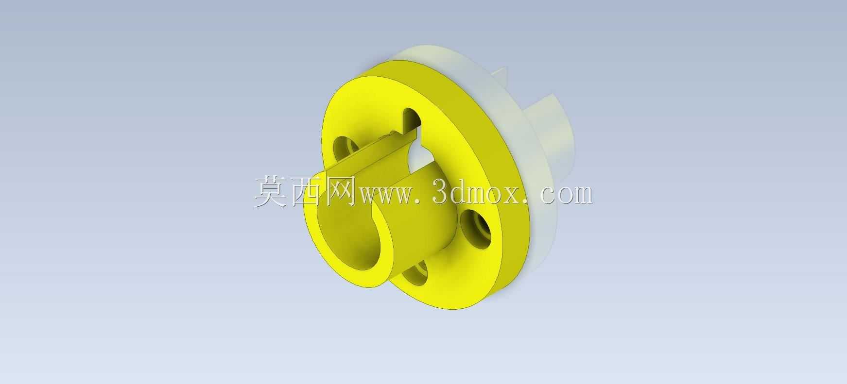 Studycadcam三维CAD练习443/定心套管/Autodesk Inventor Pro