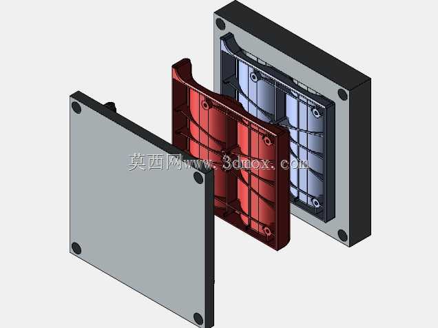 注塑塑料盖PCB
