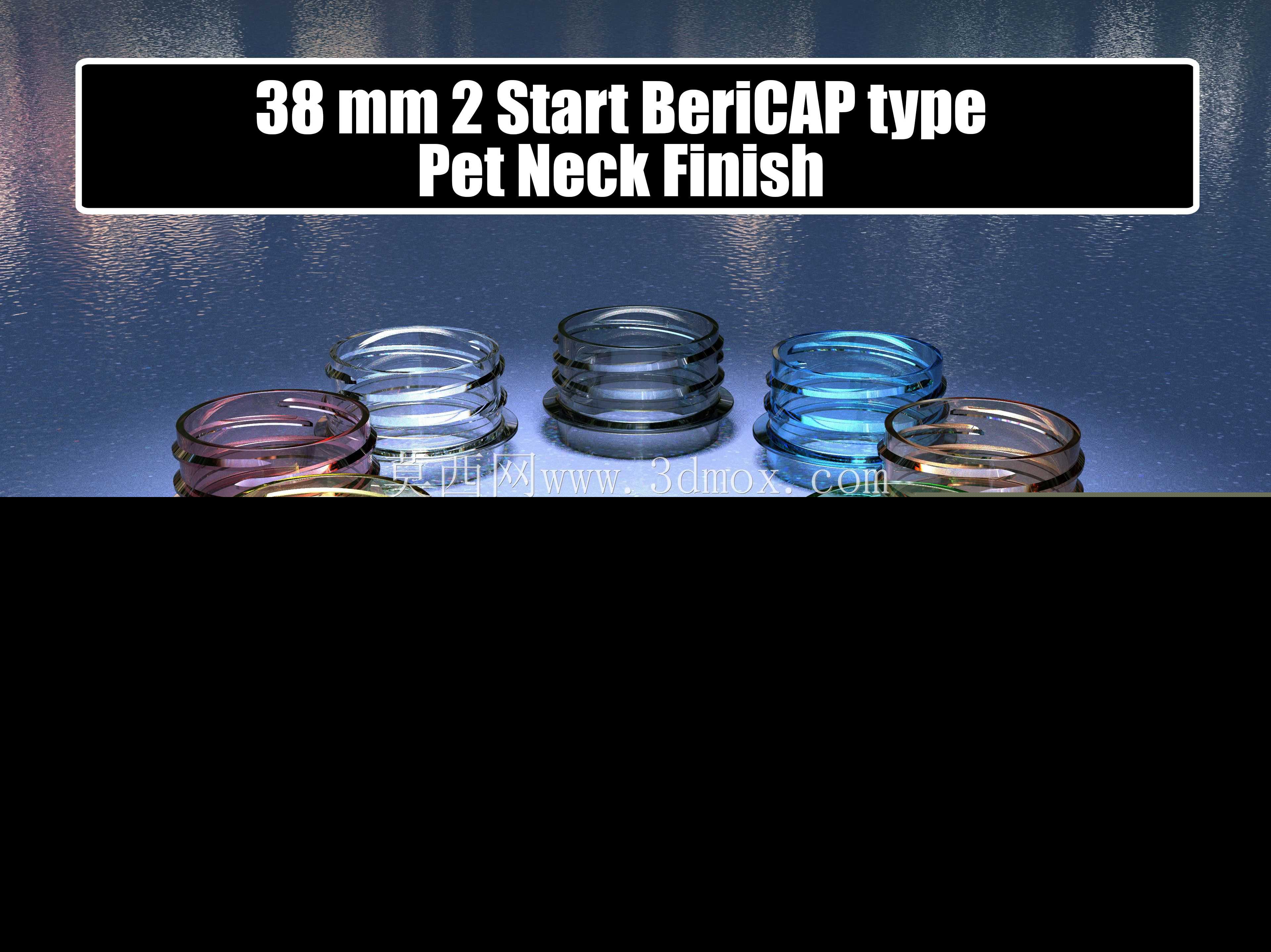 38 mm 2起点围兜式宠物颈饰面