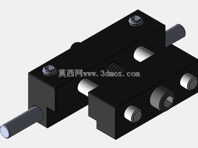 铣削虎钳夹具挡块