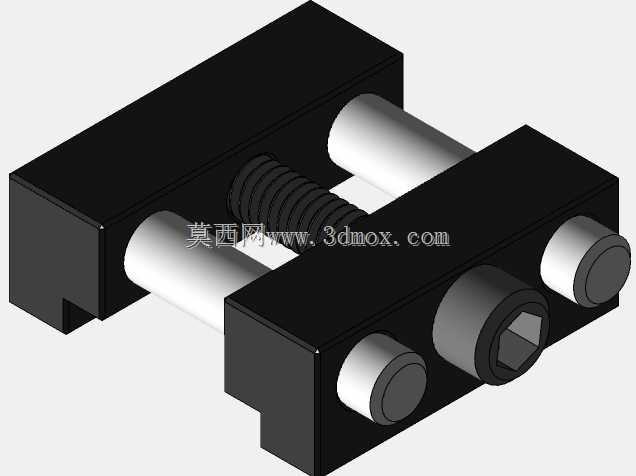 铣削虎钳夹具挡块