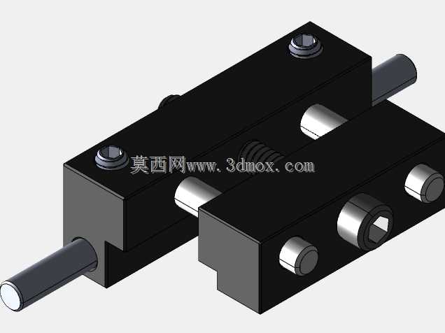 铣削虎钳夹具挡块