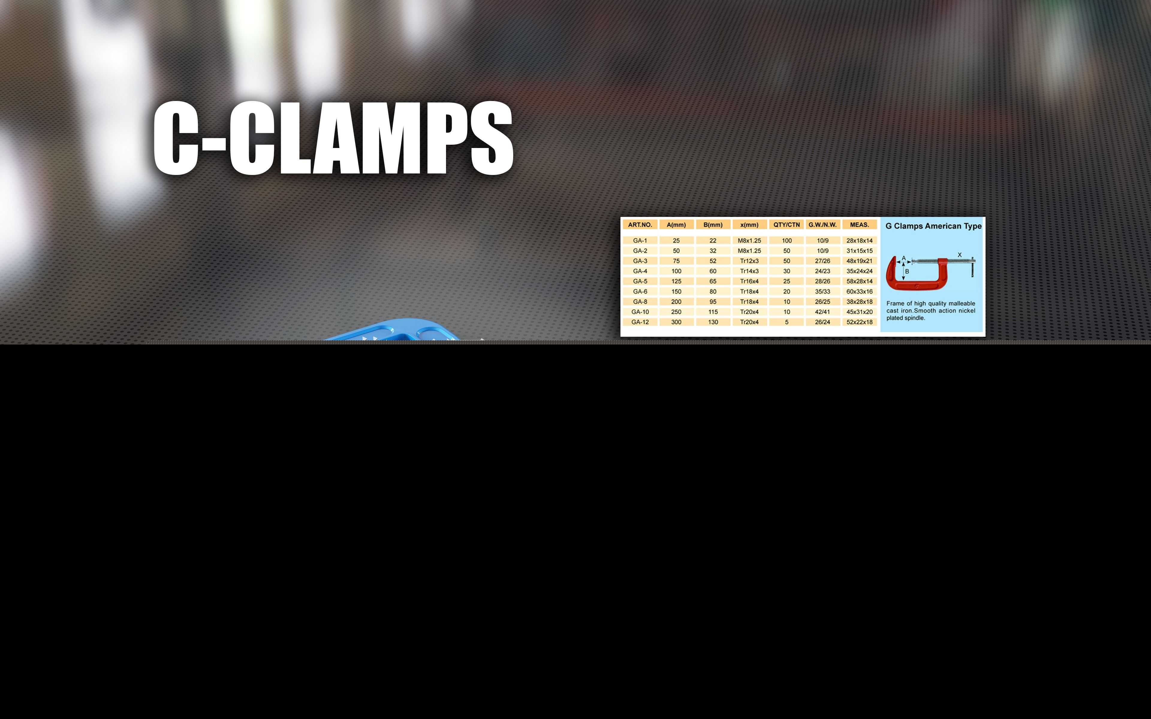 C-CLAMPS����G-CLAMPS��
