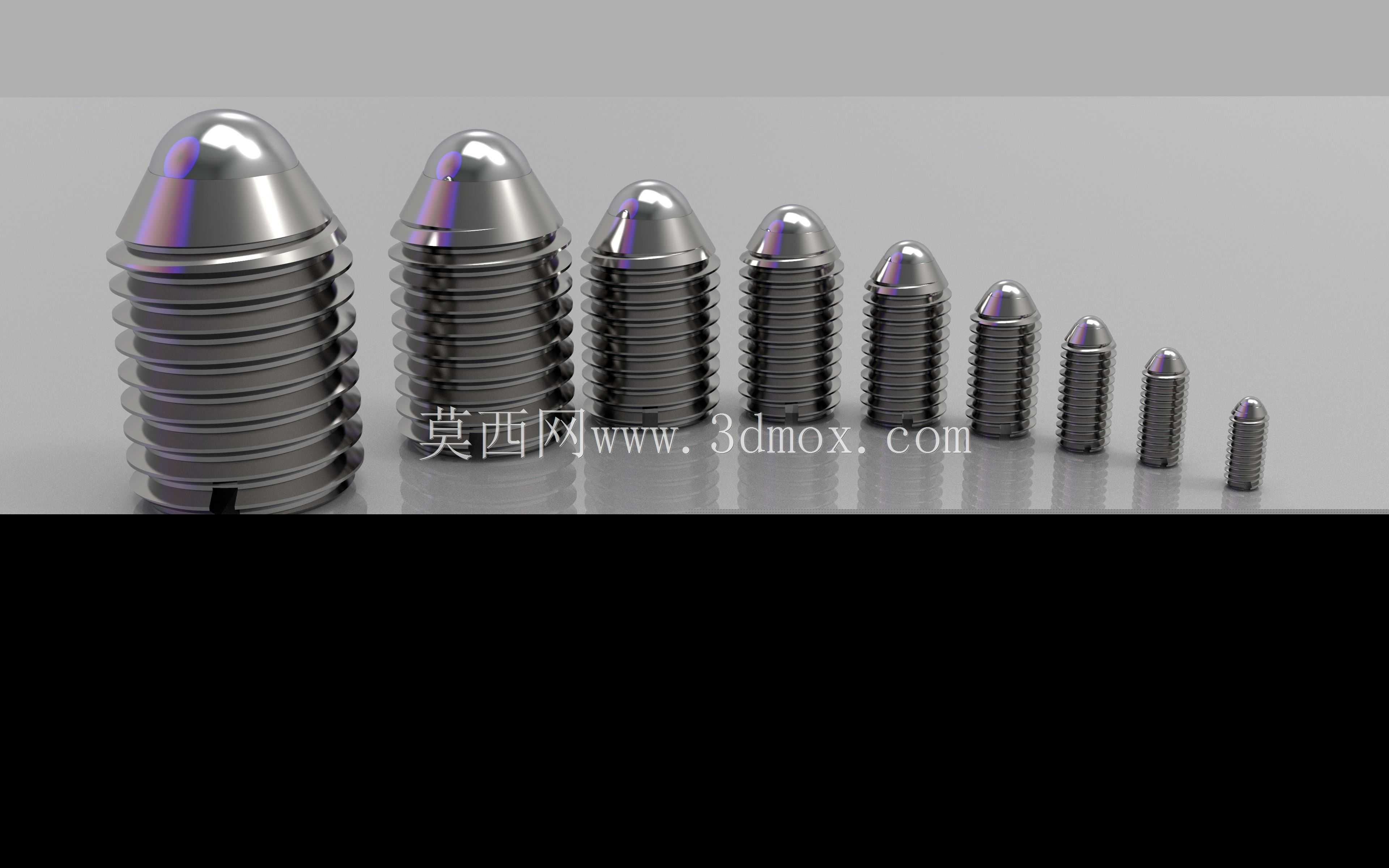 公制球弹簧柱塞