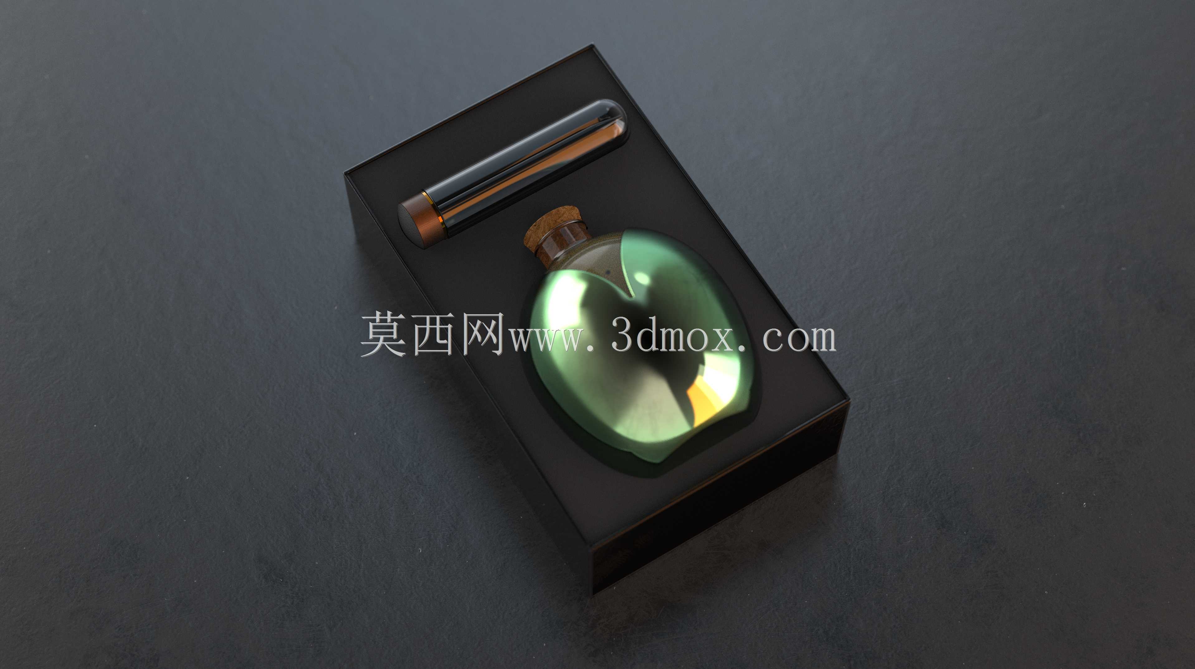 玻璃瓶 - 大麻油包装 - BouD.