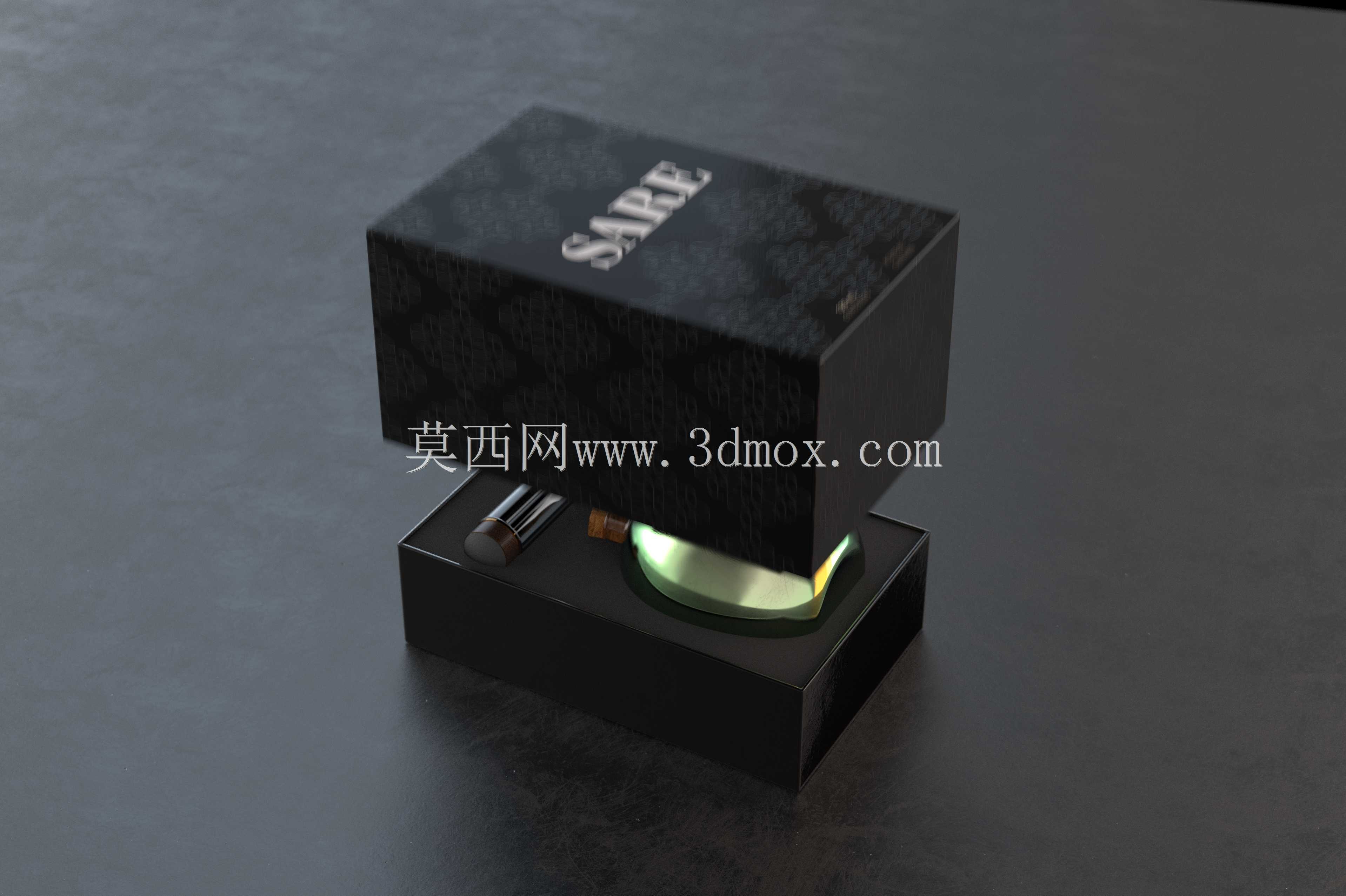玻璃瓶 - 大麻油包装 - BouD.
