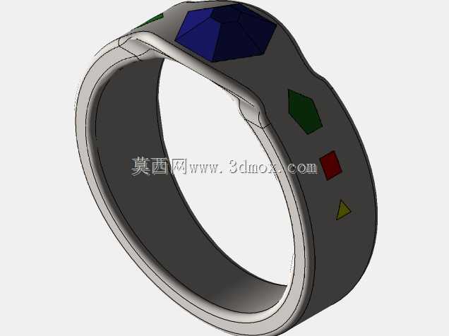 ���б�ʯ�Ľ�ָ - Anello con gemme (req)