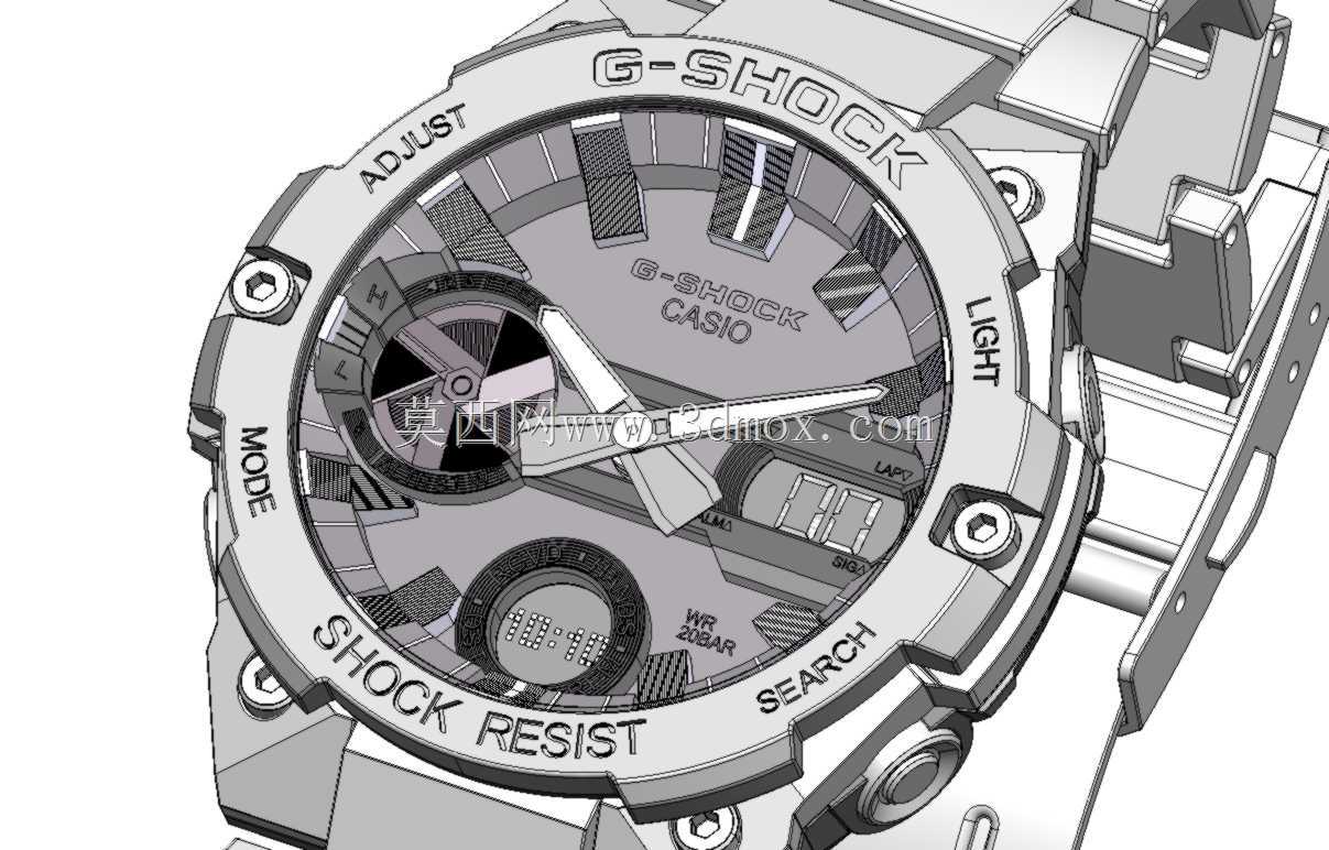 ����ŷ G-SHOCK GST-B400D-1A