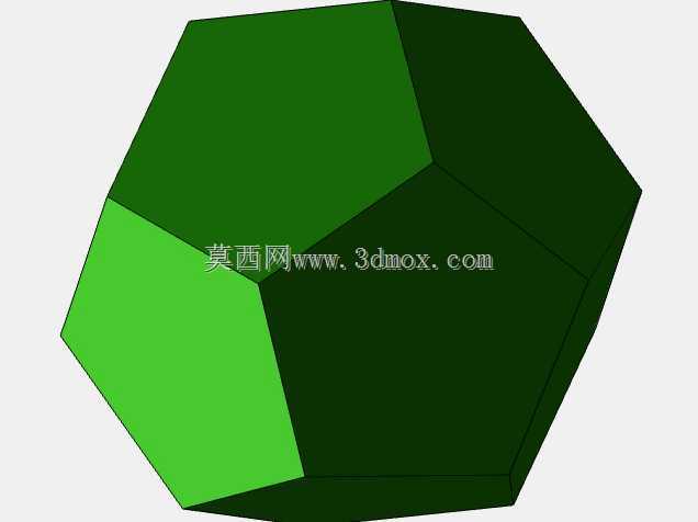 FreeCAD 中的十二面体