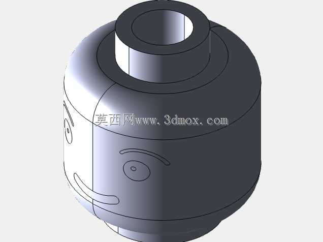 经典乐高人物 - SolidWorks Assembly