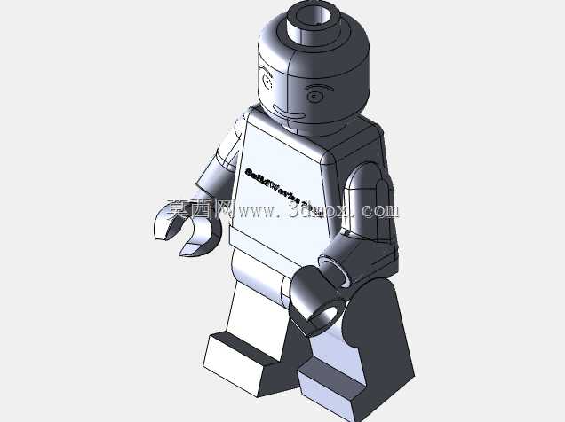 经典乐高人物 - SolidWorks Assembly