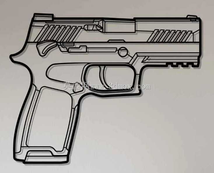 Sig P320 剪影