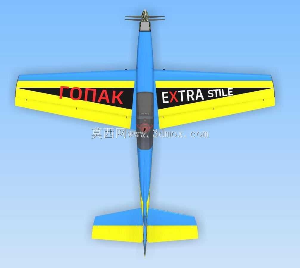 Extra 300 风格的无线电遥控特技飞机模型