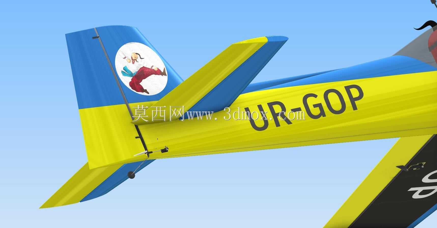 Extra 300 风格的无线电遥控特技飞机模型