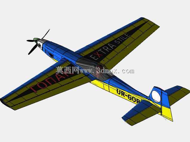 Extra 300 风格的无线电遥控特技飞机模型