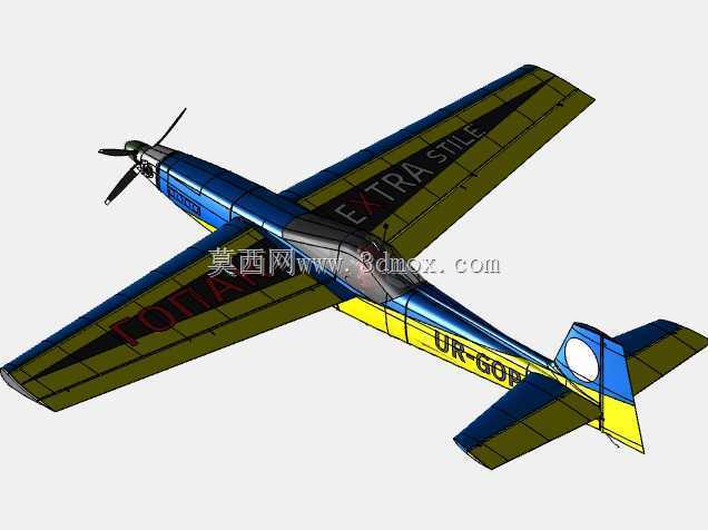 Extra 300 风格的无线电遥控特技飞机模型