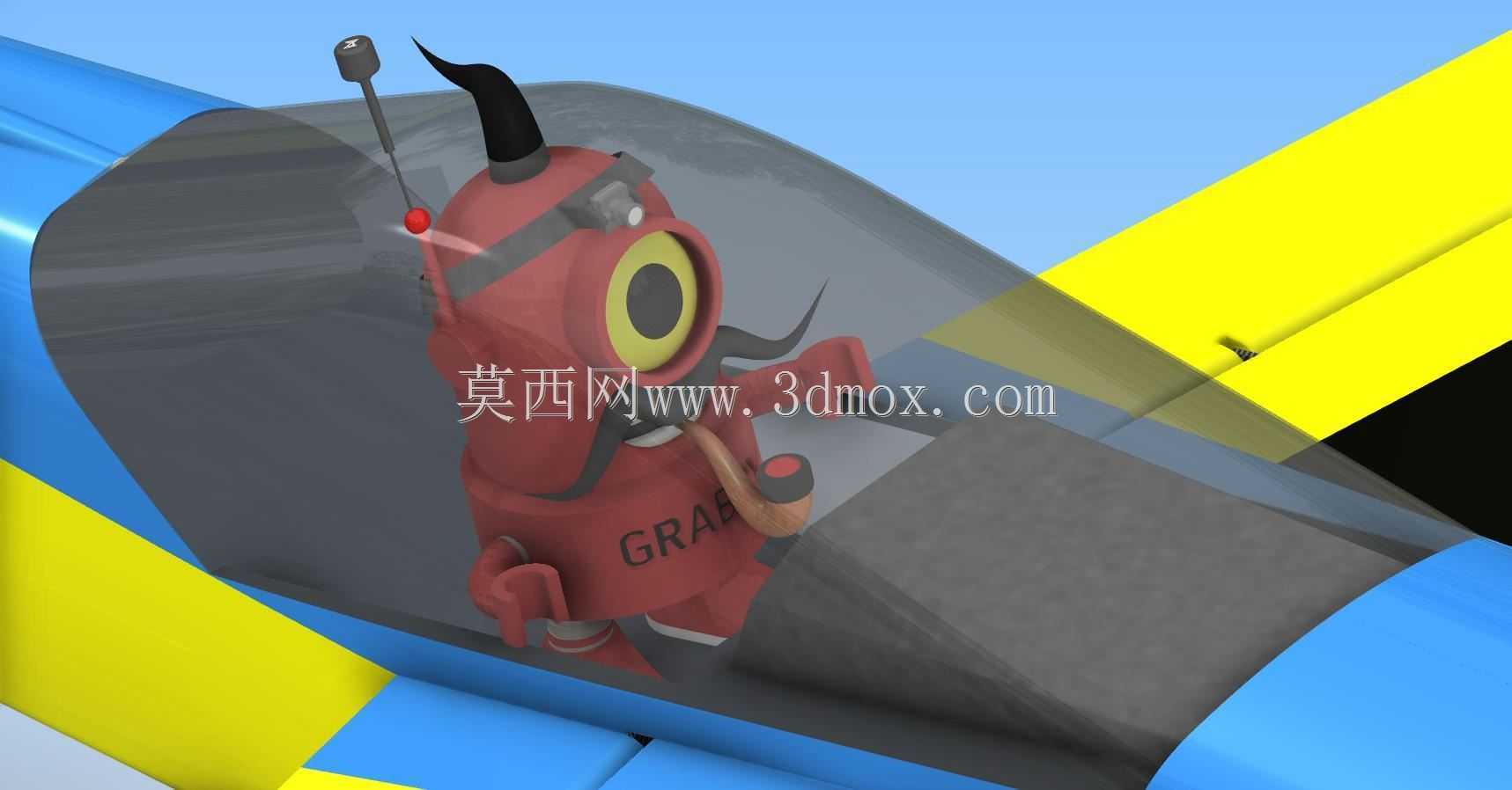Extra 300 风格的无线电遥控特技飞机模型