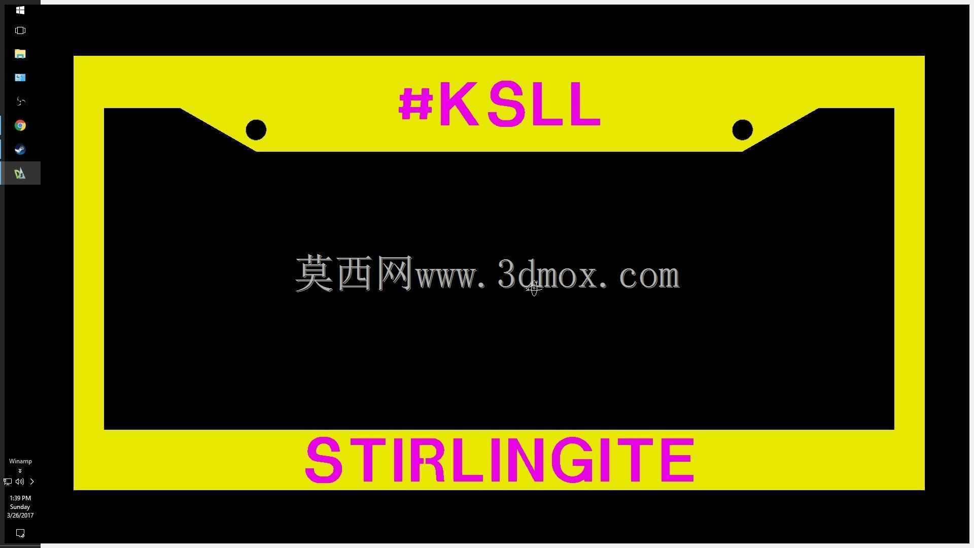 LS 车牌框架