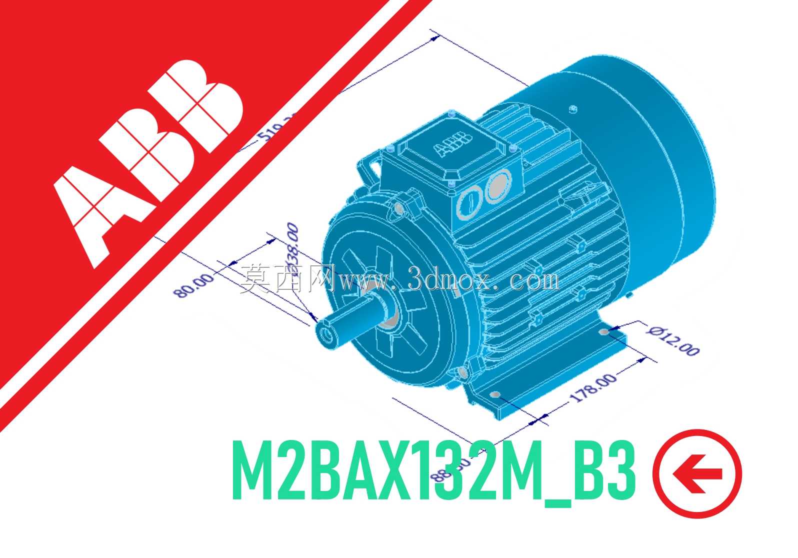 ��� - ABB M2BAX132M_B3