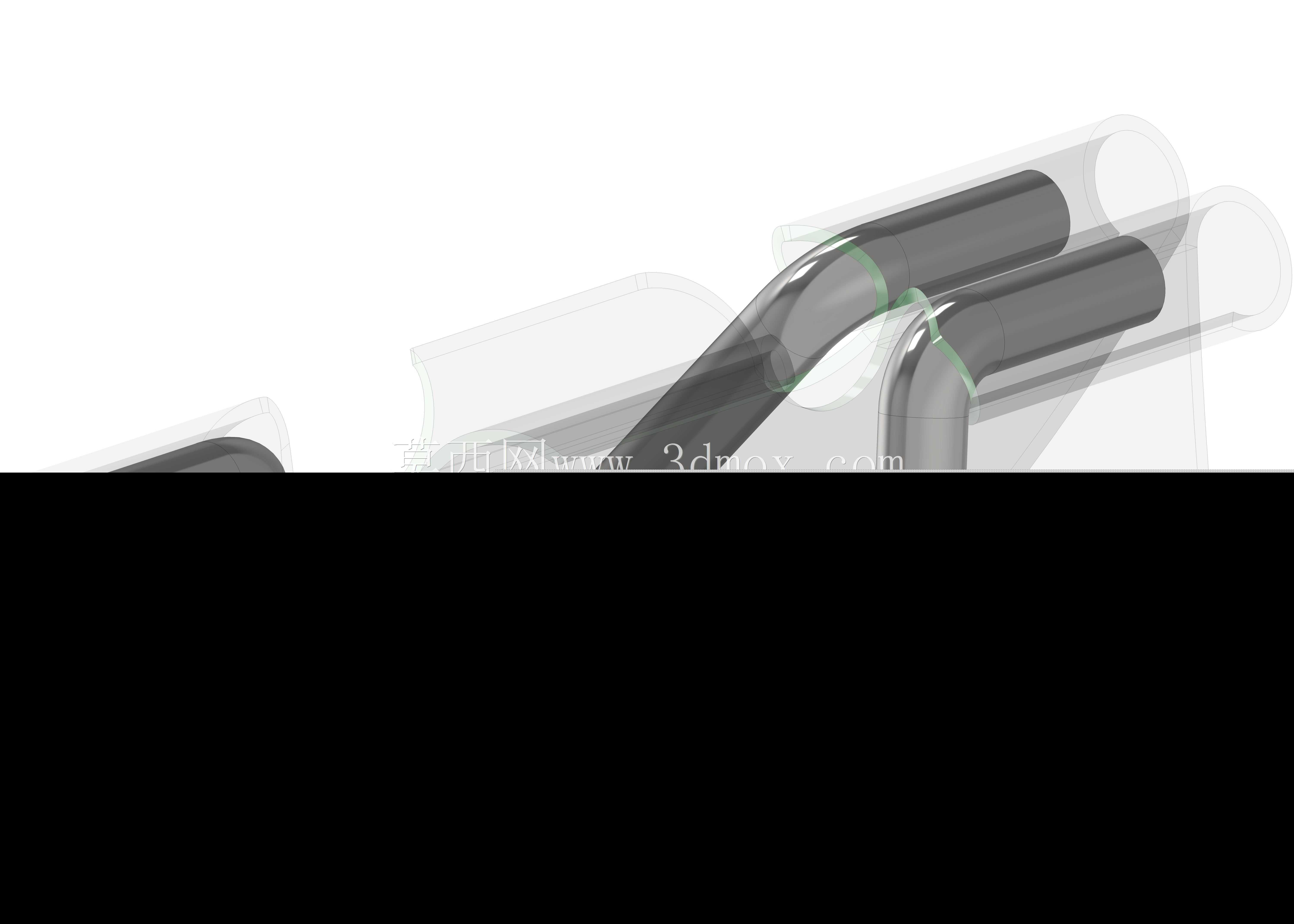 1-1/4” 活页夹 – 精确且逼真的模型