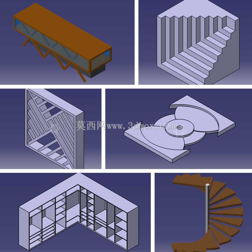 catia v5 中的练习模型(6)