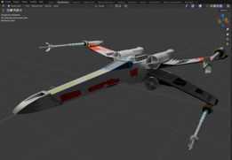 Blender ��Ŀ 21 X-Wing T-65