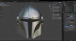 Blender ��Ŀ 24 Casque Mandalorian