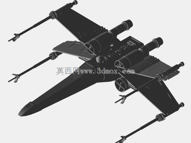 Blender ��Ŀ 21 X-Wing T-65