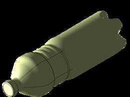 塑料水瓶-Catia v5