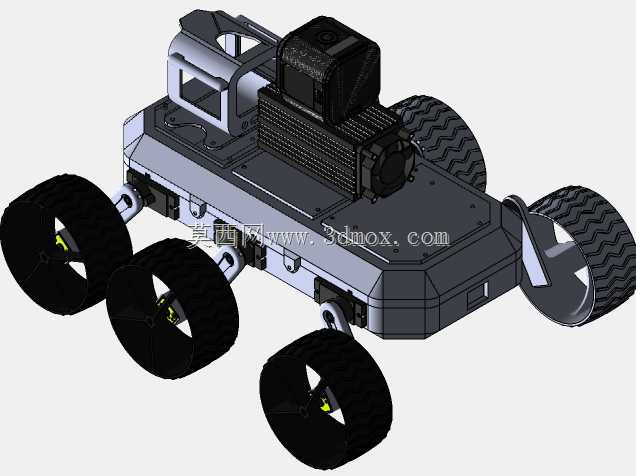 带主动腿悬架的Rover