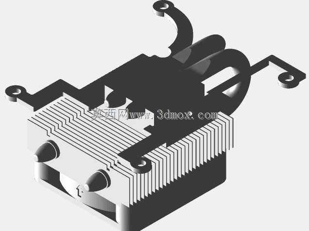 Raspberry Pi3_Pi3B_Pi4_Pi4B的薄型冷却器