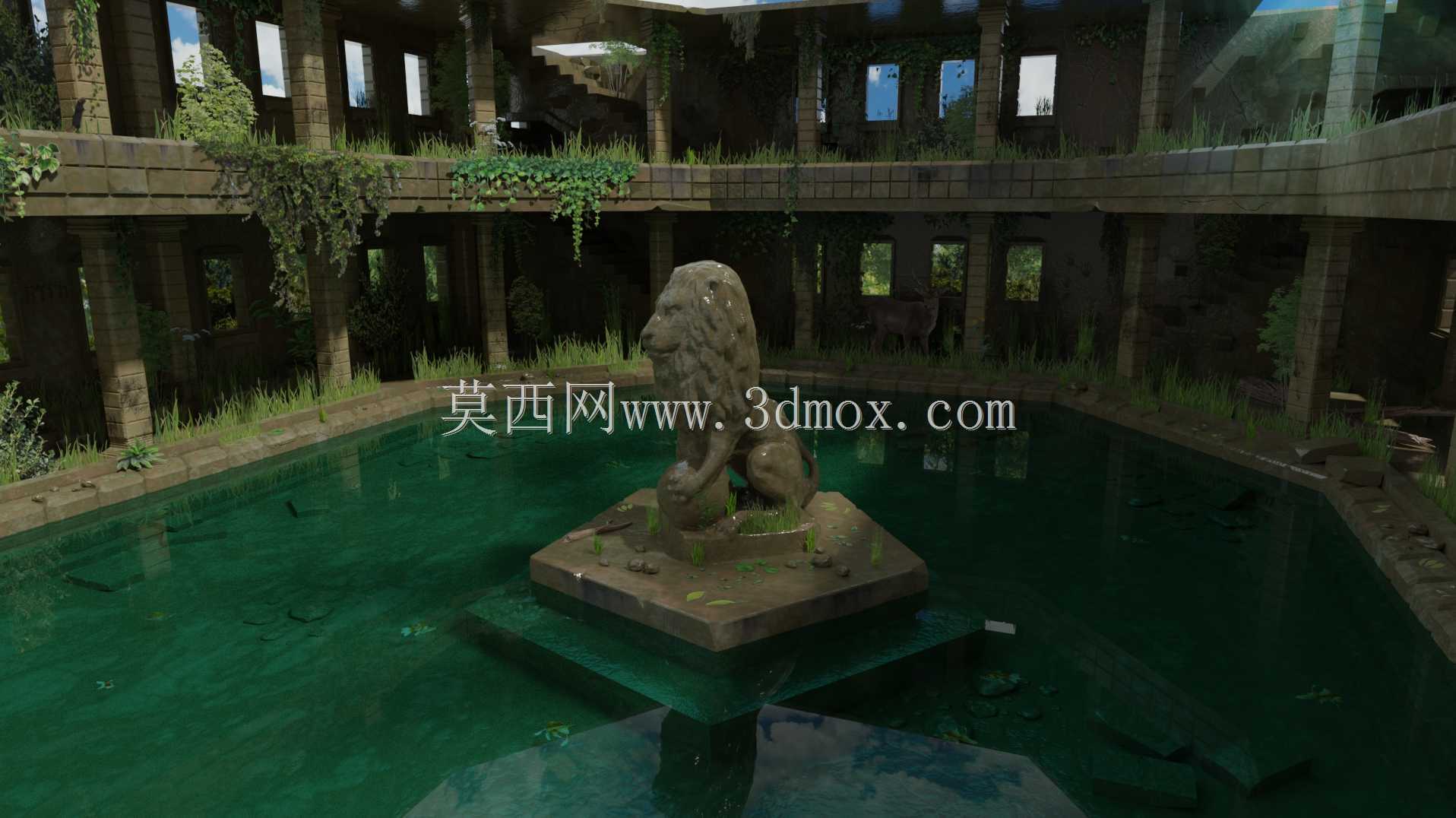 里巴尔塔神庙狮子