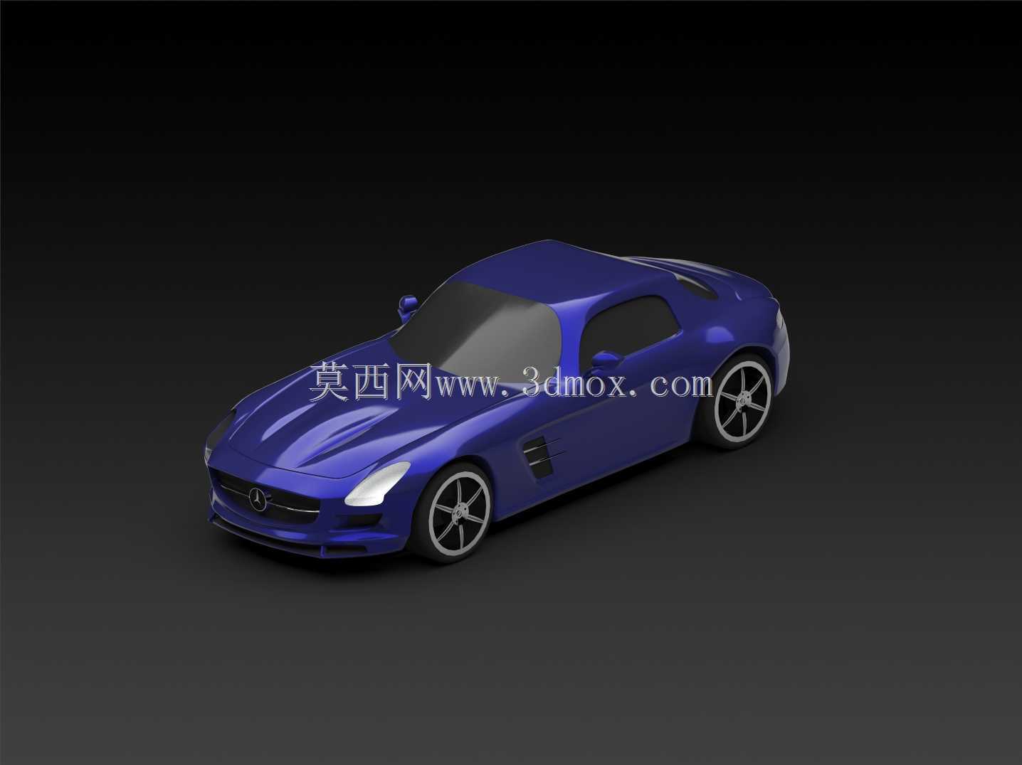 梅赛德斯奔驰 AMG SLS | 西门子 NX 练习