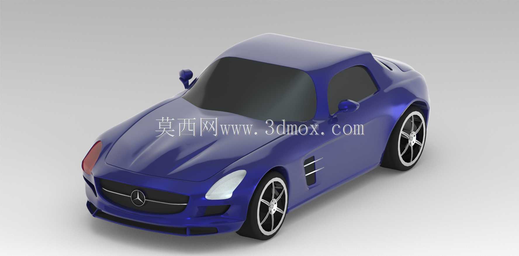 梅赛德斯奔驰 AMG SLS | 西门子 NX 练习