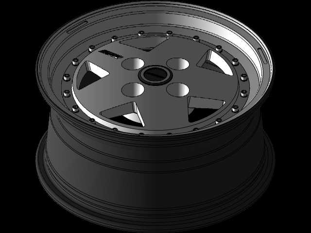 Zender 15 英寸 5 辐 4 螺柱轮毂