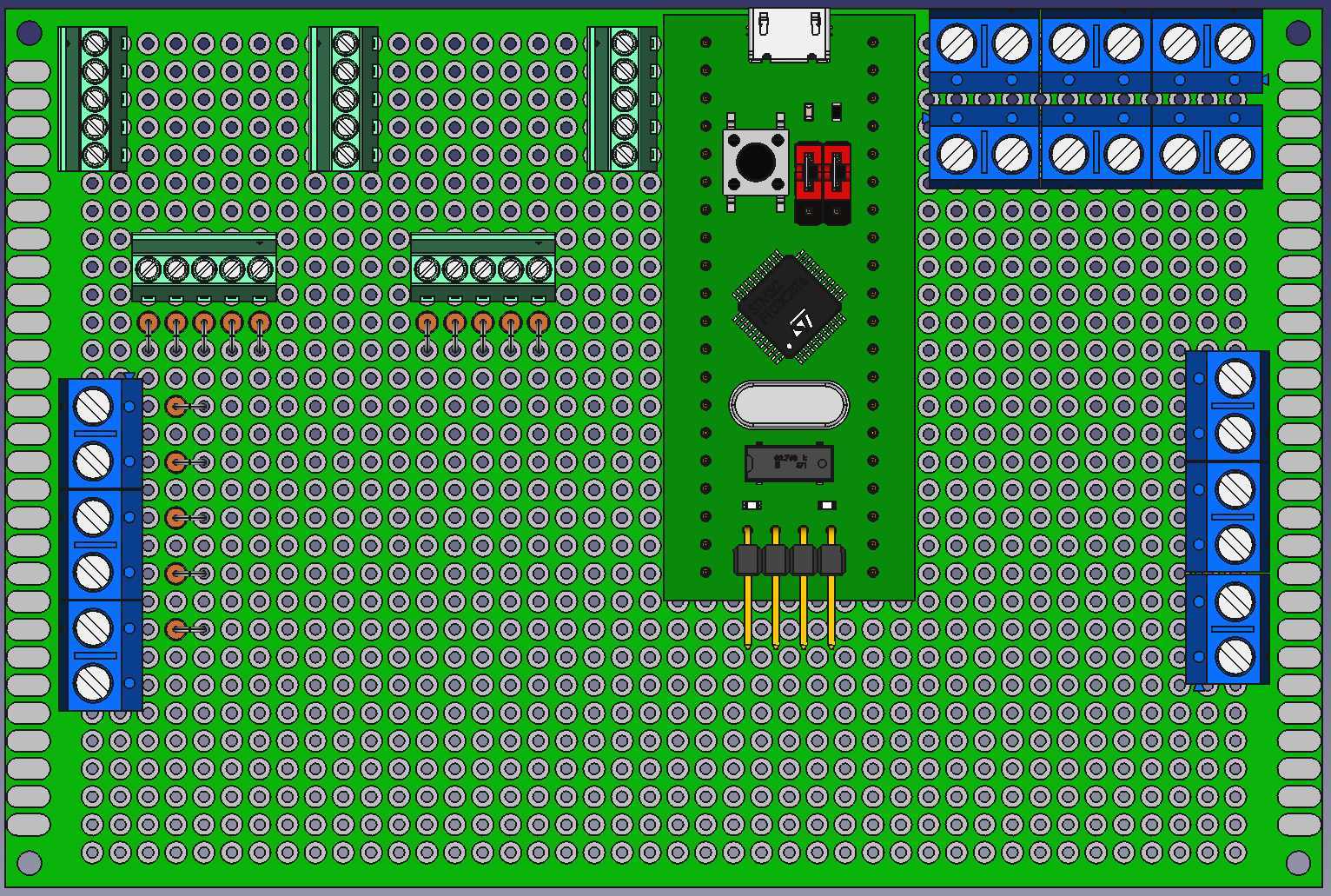 FreeJoy 的 STM32 扩展板设计