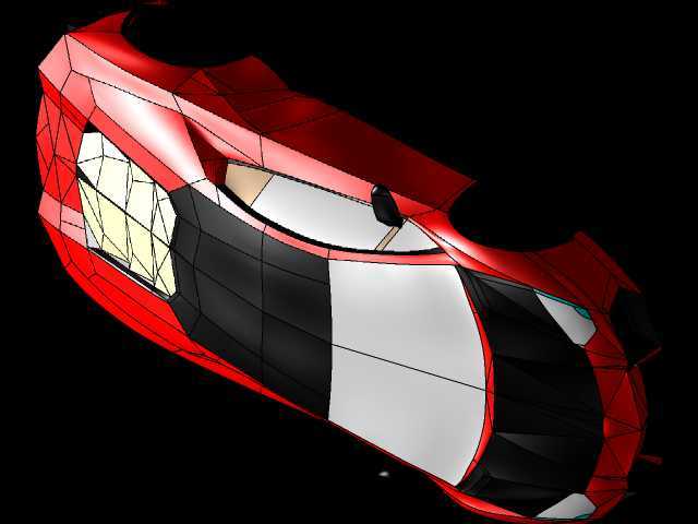 兰博基尼 Aventador 表面