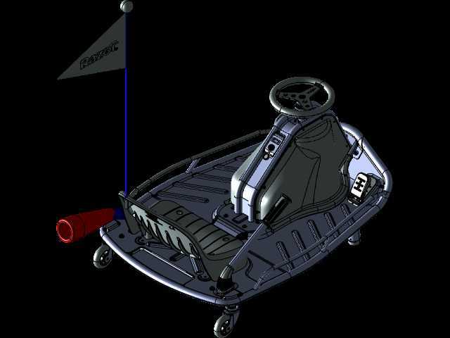 Razor Crazy Cart 马里奥赛车版