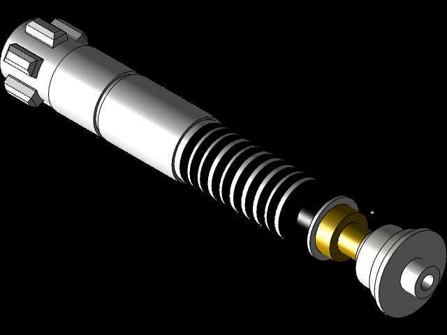 卢克的 ROTJ 光剑柄