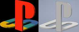 原版 Playstation (PS One) 徽标