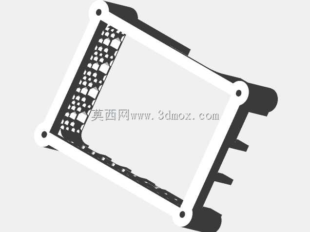 Raspberry Pi 4B 3.5 英寸触摸屏外壳,适用于 3D 打印机